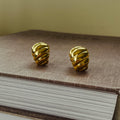 18k Gold Croissant Earrings - Chunky & Everyday Chic