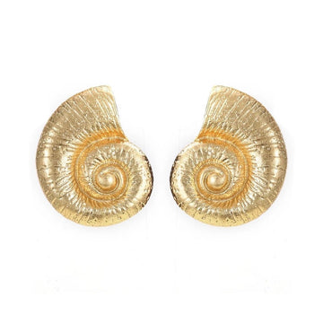 Nautilus Shell Earrings - Elegant Coastal-Inspired Jewelry