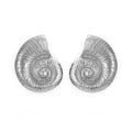 Nautilus Shell Earrings - Elegant Coastal-Inspired Jewelry