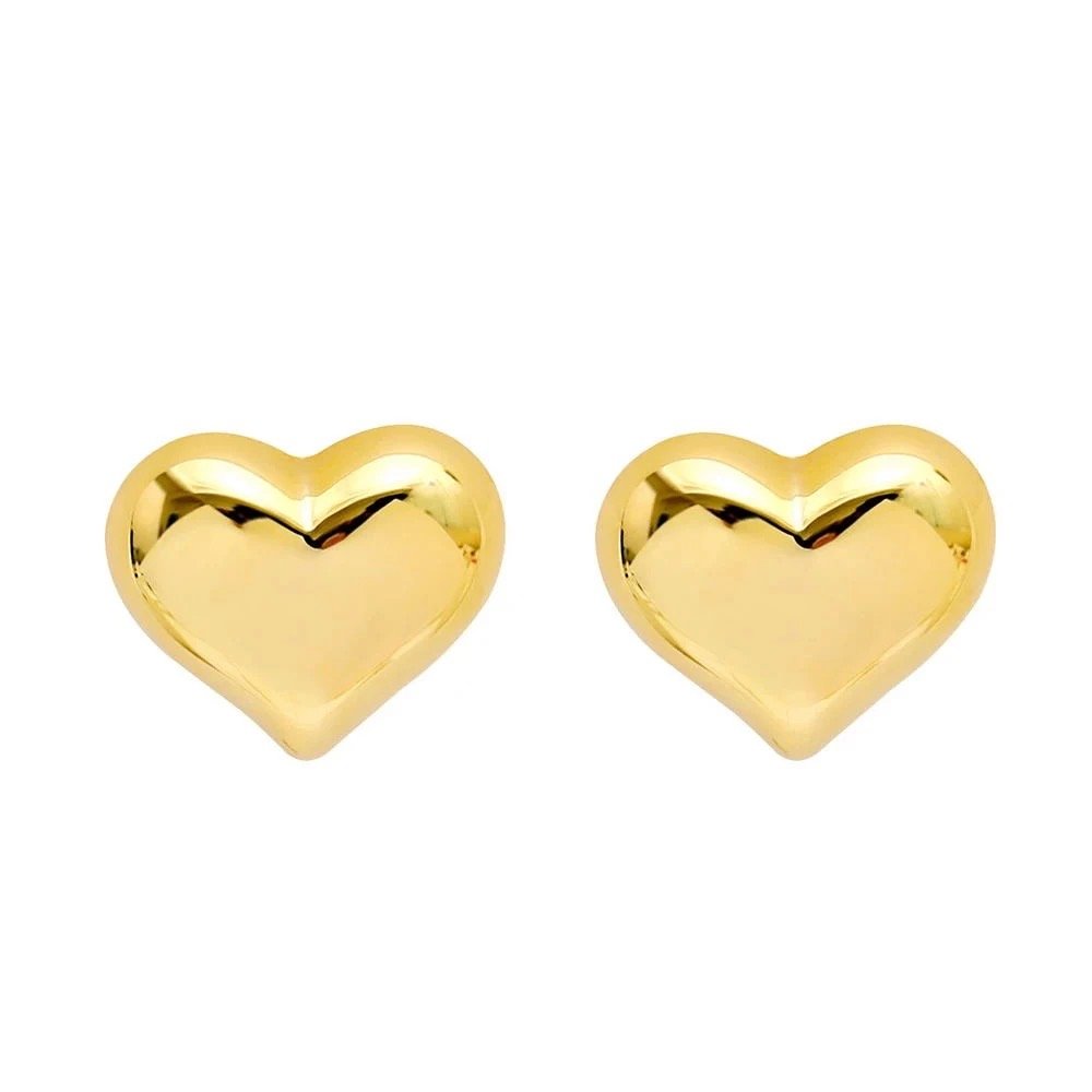 Puffy Heart Earrings