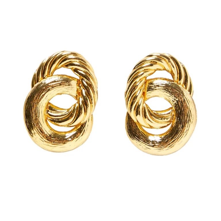 Big Double Knot Earrings