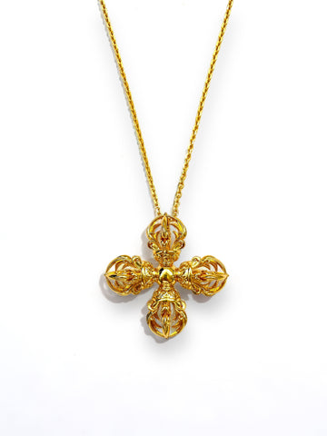 Tibetan Cross Necklace