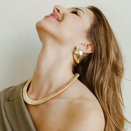 Upside Down Teardrop Earring