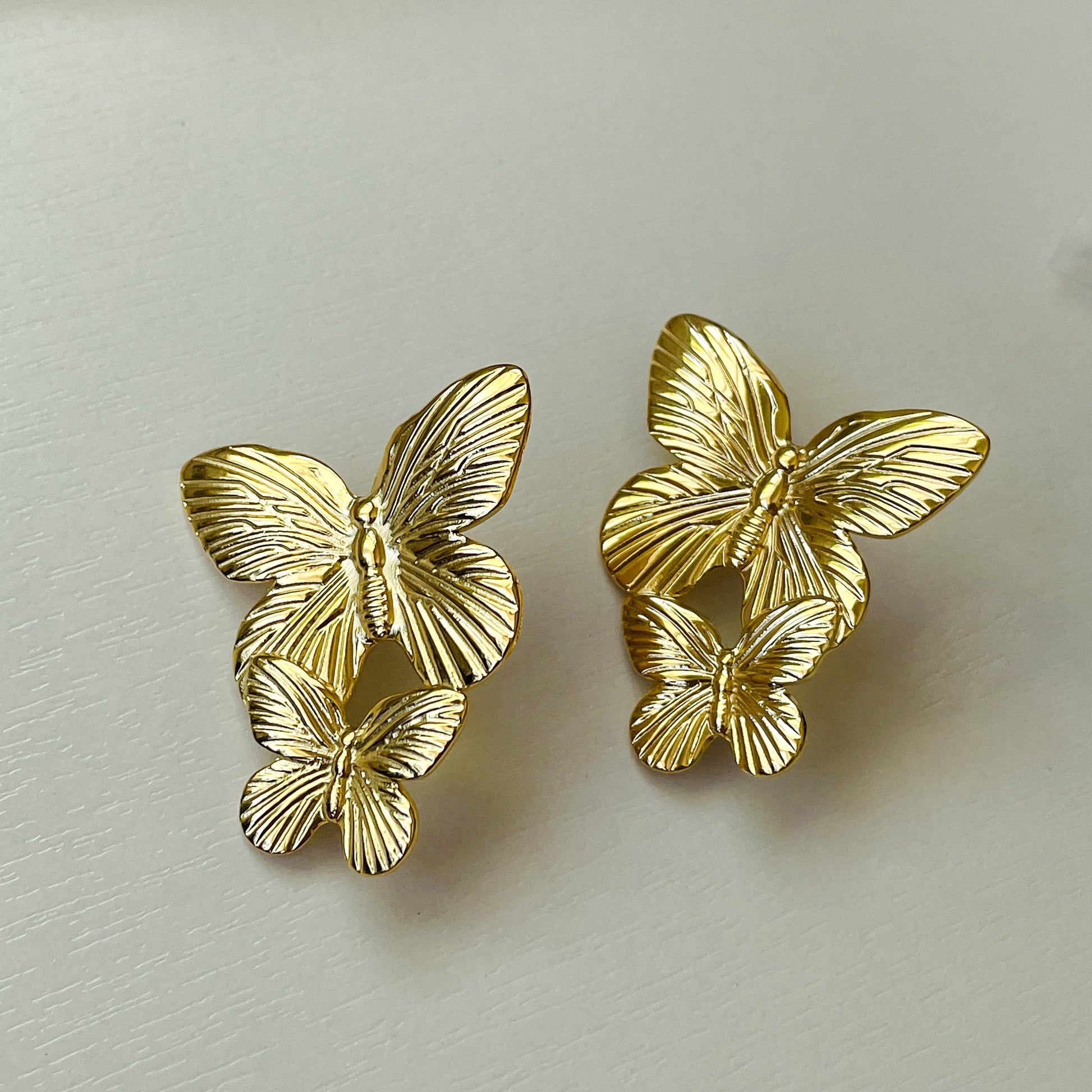 Bold Large Butterfly Earrings - Perfect for Summer Events