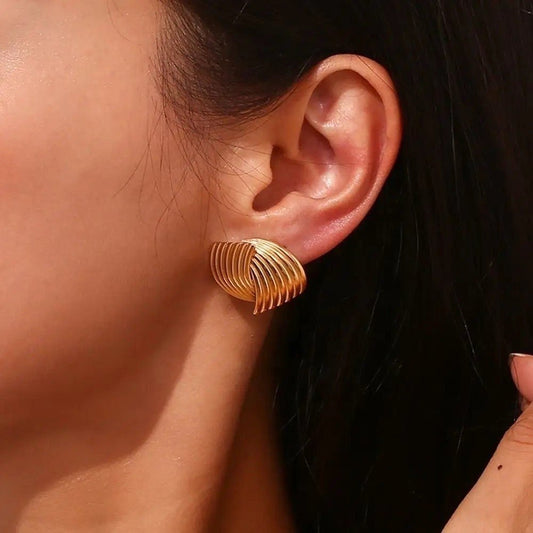 Small Twisted Earring