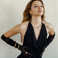 Chunky 18k Gold Paper Clip Necklace - Standout Craftsmanship
